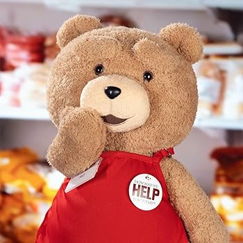 Amazon.co.jp: POP MART ted2 ted アクション ぬいぐるみ : おもちゃ