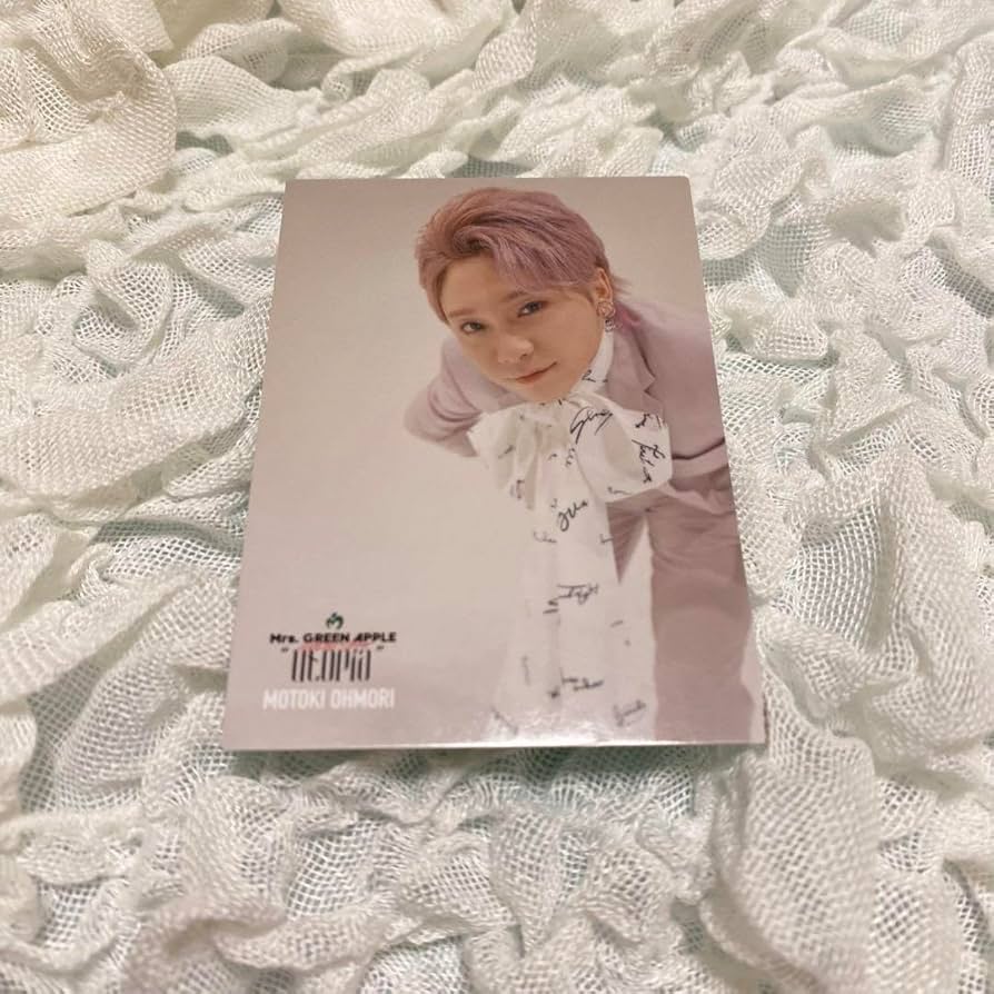 Mrs. GREEN APPLE Utopia 020 フォトカード 大森元貴 大森元貴 Utopia