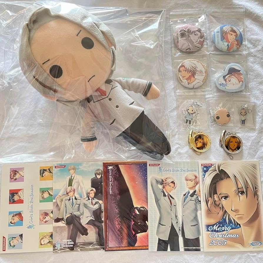 ときメモGS 佐伯瑛 風真玲太 缶バッジ ホログラム ときメモGS