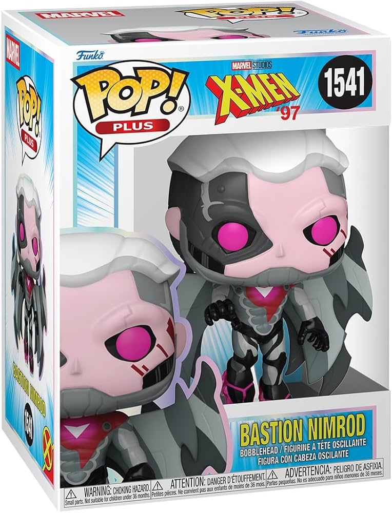 Amazon.com: Funko Pop! Plus: X-Men'97 - Bastion Nimrod - 1/6 Odds