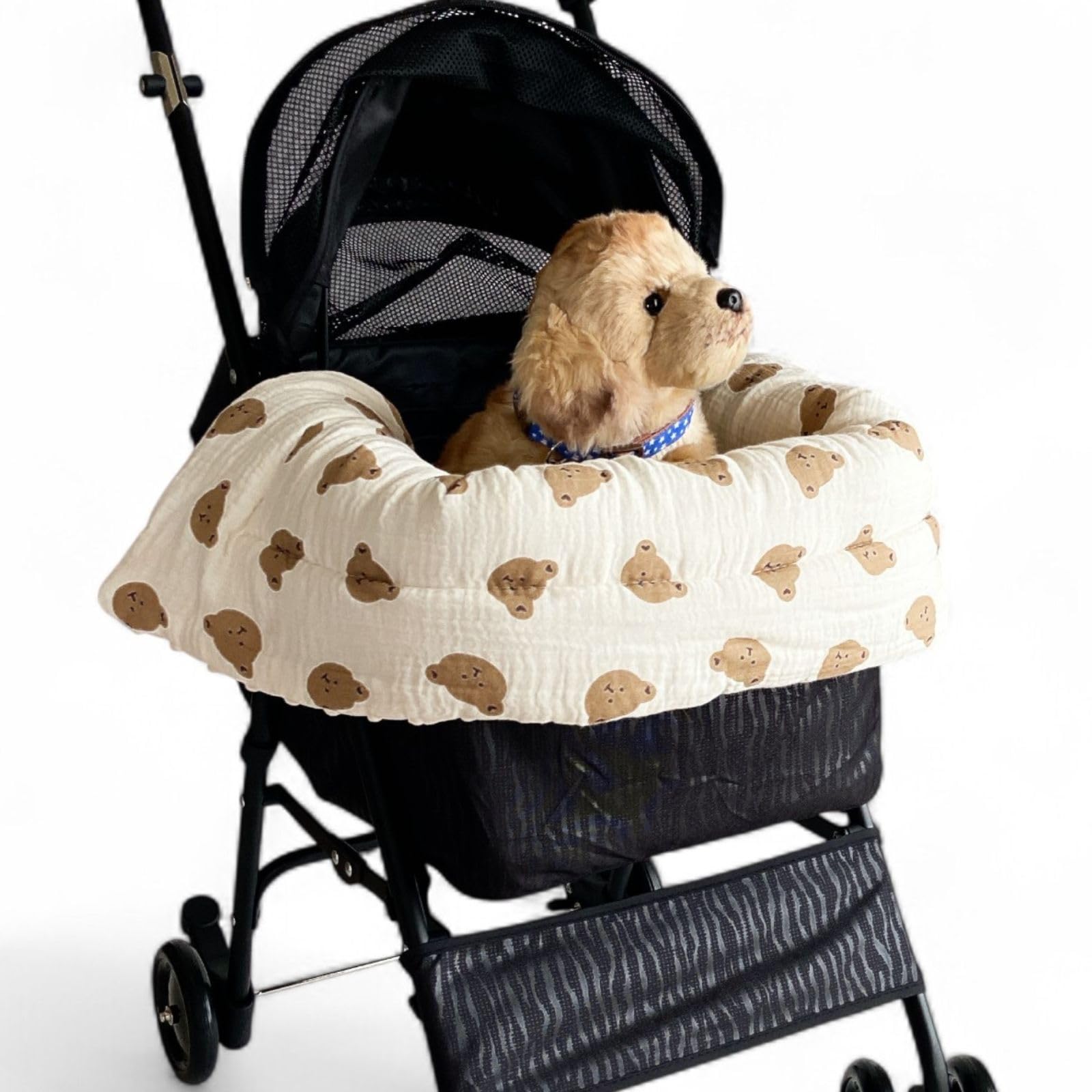 ペット用品 rinrin あごのせクッション ハンドメイド ペットカート用品