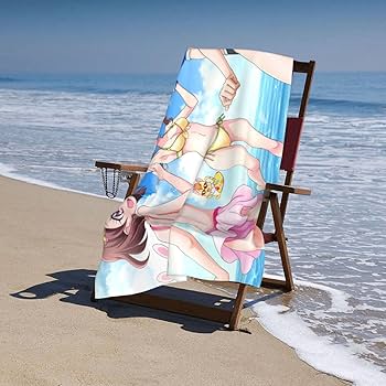 Amazon｜花寺のどか 男女兼用の大型家庭用吸水速乾ビッグタオル