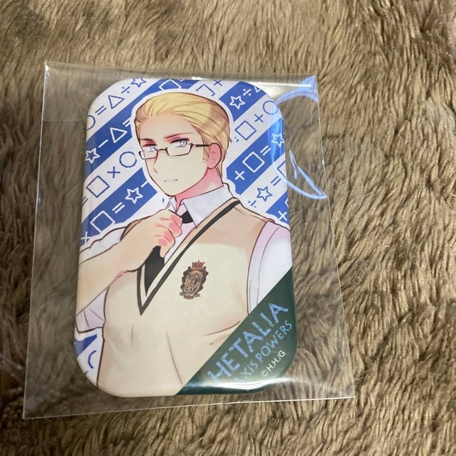 ヘタリア チェンジング缶バッジ イタリア 日本 学園ヘタリア 制服 本田