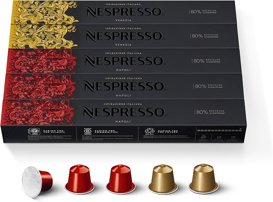 Amazon.com: Nespresso Capsules Original Line, Variety Pack, Napoli