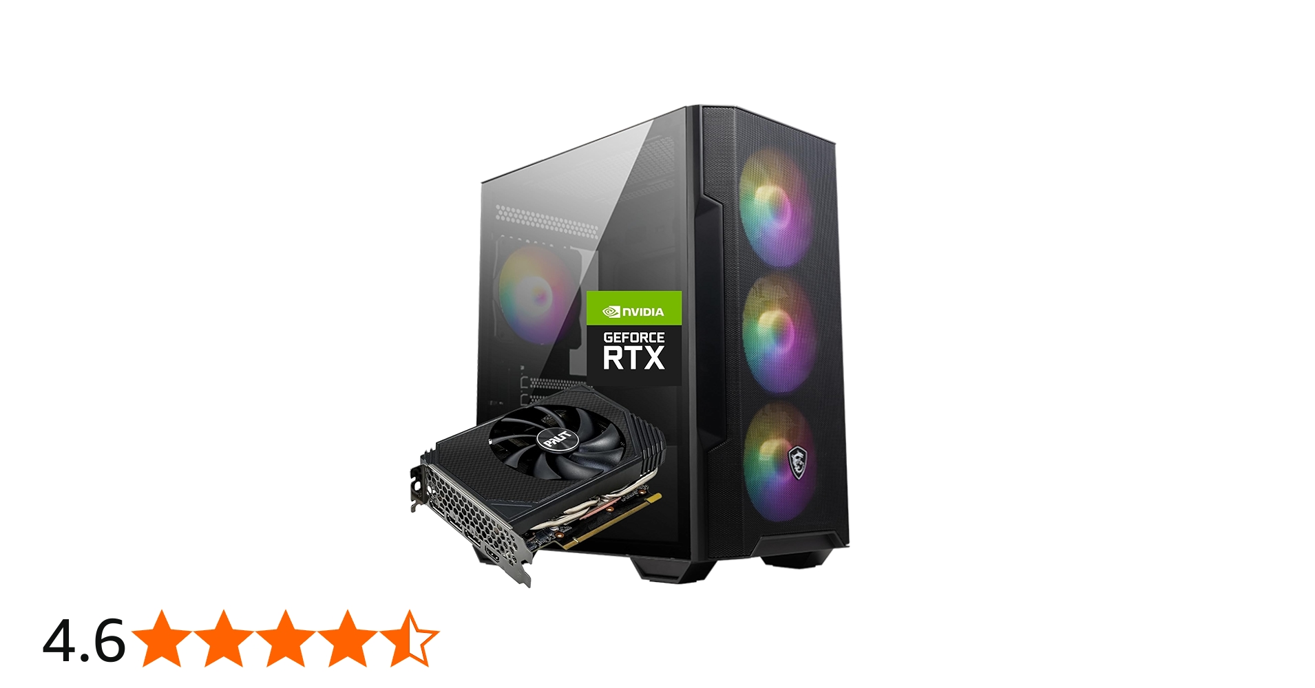 Amazon.co.jp: WaffleMK ゲーミングPC デスクトップPC タワー型 G