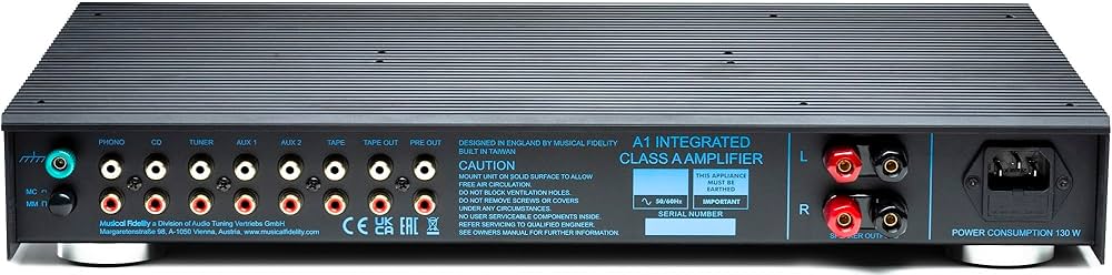 Amazon.co.jp: Music Fidelity A1クラスA統合アンプ: 家電＆カメラ