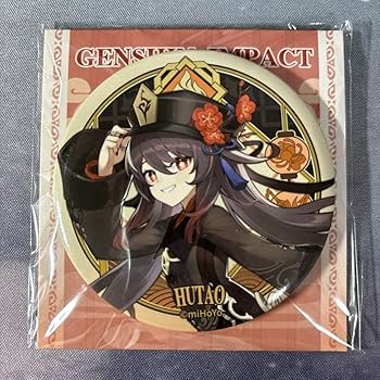 Amazon.co.jp: 〔原神〕胡桃 フータオ 缶バッジ 公式正規品 1676