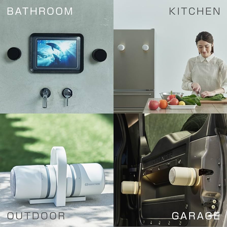 Amazon.co.jp: リズム(RHYTHM) Bluetooth スピーカー ステレオ対応