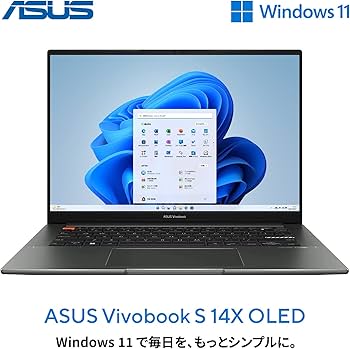 Amazon.co.jp: ASUS ノートパソコン Vivobook S 14X OLED 14.5インチ