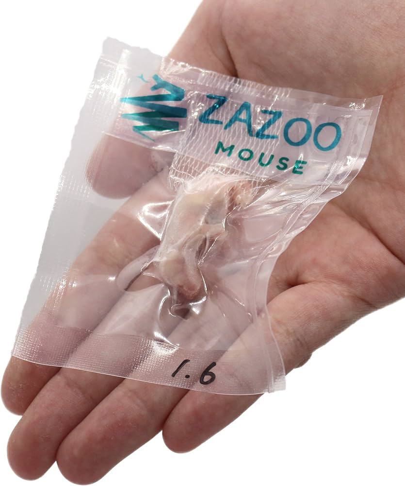 Amazon.co.jp: ZAZOO 冷凍マウス ピンクマウスSS 10匹 1.0〜2.0 g 約
