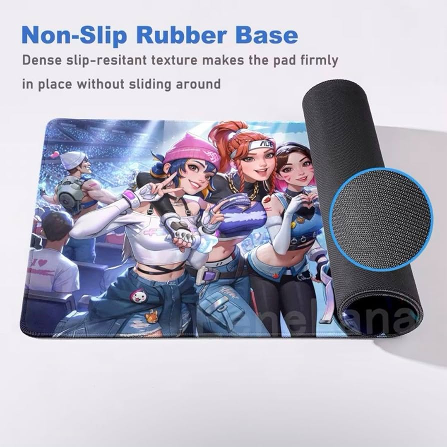 新品】LESSERAFIM × OVERWATCH 2 コラボ マウスパッド