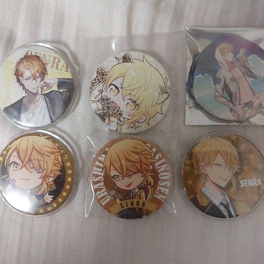 浦島坂田船 VERITE センラ 等身 缶バッジ まとめ売り セット ノーマル