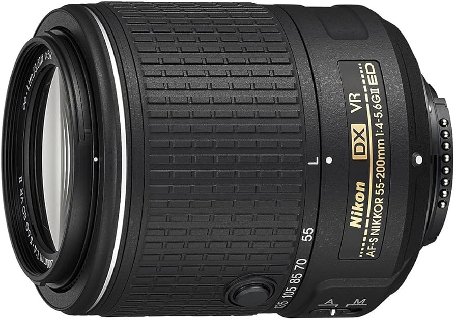 ニコン Nikon AF-S 55-200mm VR☆手振れ補正付き☆望遠レンズ ニコン