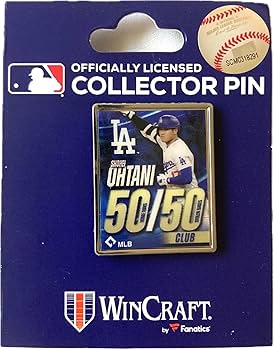 Amazon | 【海外限定】大谷翔平 50/50 記念 ピンバッジ ロサンゼルス