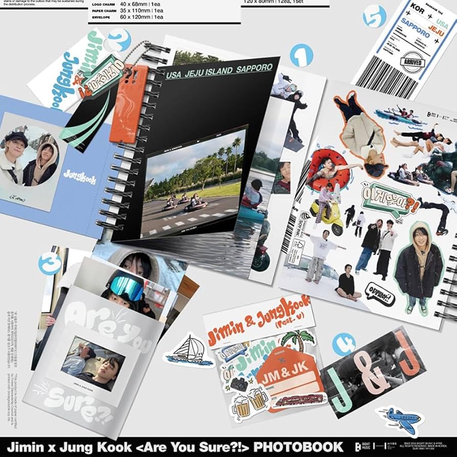 Amazon.com: JIMIN X JUNGKOOK [ Are You Sure?! ] BTS Official