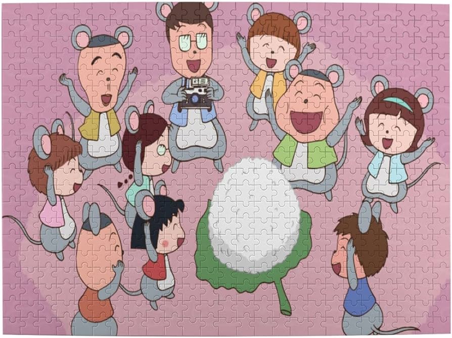 Amazon.co.jp: ちびまる子ちゃん 500ピースジグソーパズル おもちゃ