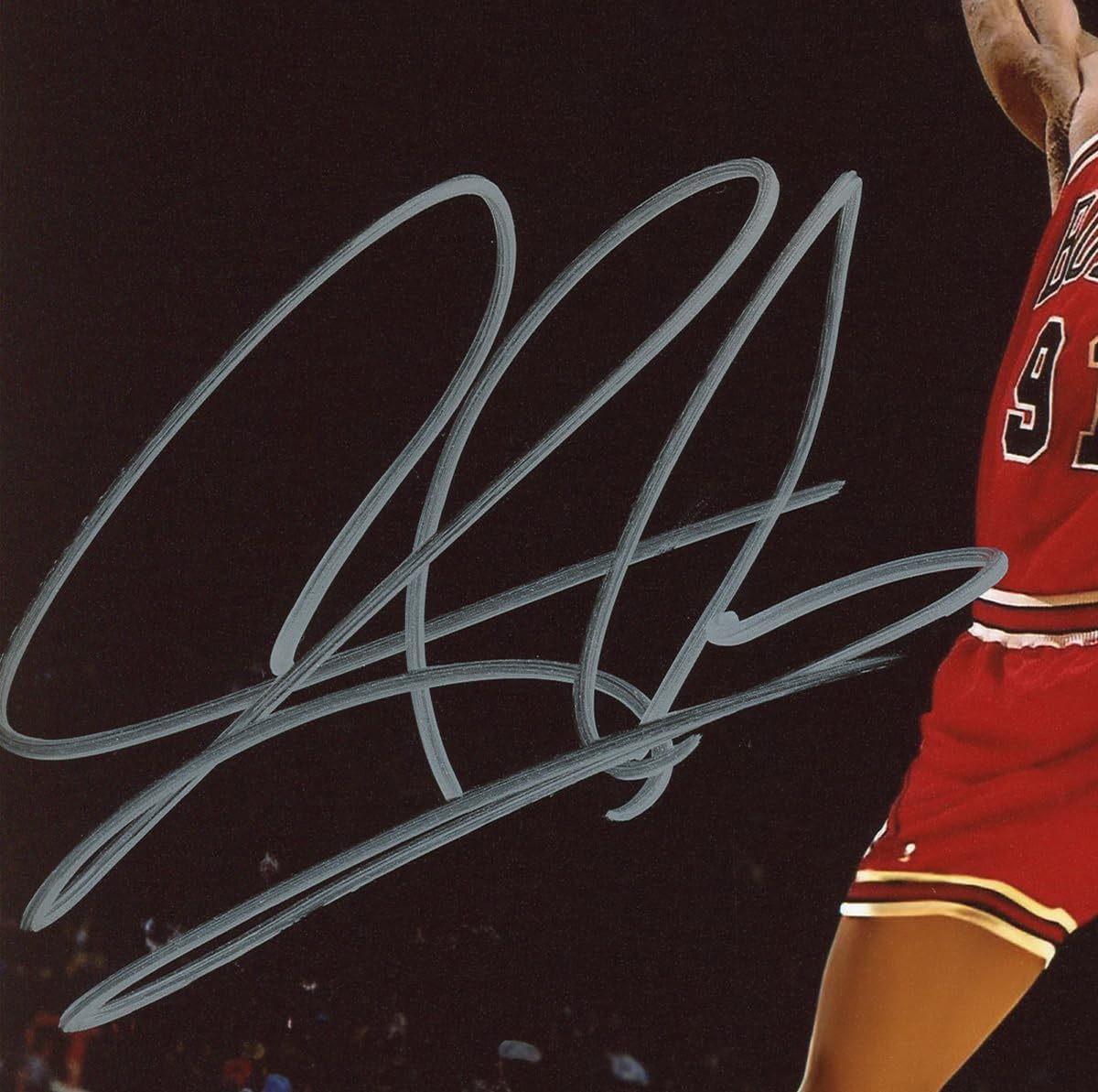 s*8様 【dennis rodman(ロッドマン)】直筆サイン入り 鑑定書付 NBA