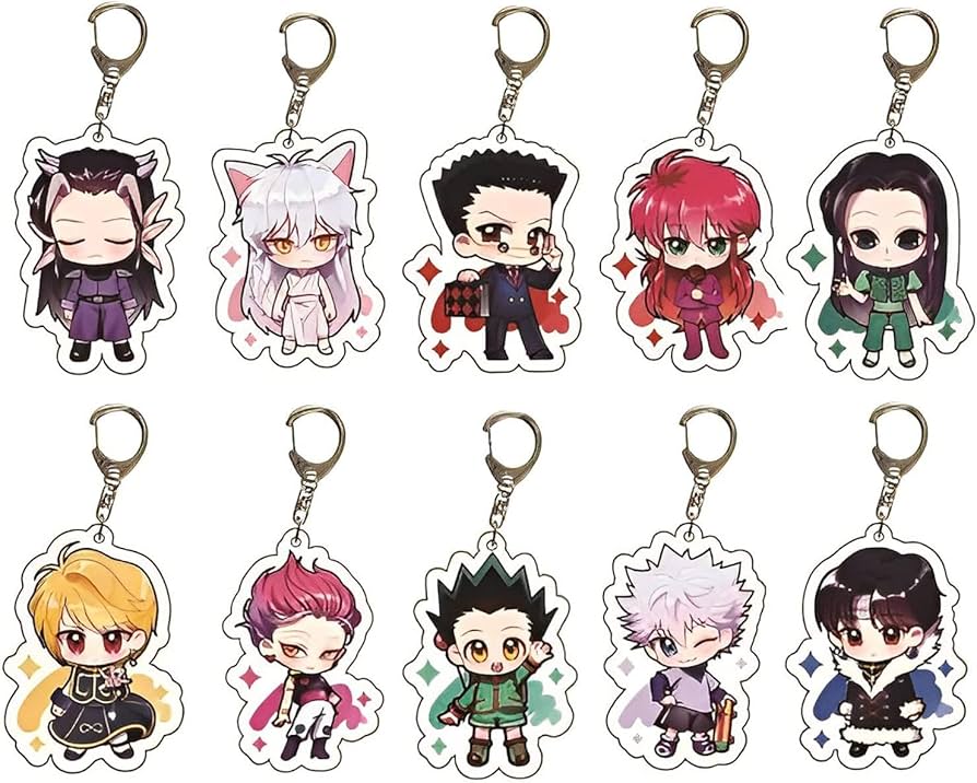 旧アニメ ゴン キルア クラピカ キーホルダー Amazon.co.jp: ハンター