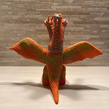 Amazon.co.jp: ブルマァク キングギドラ ソフビ スタンダードサイズ