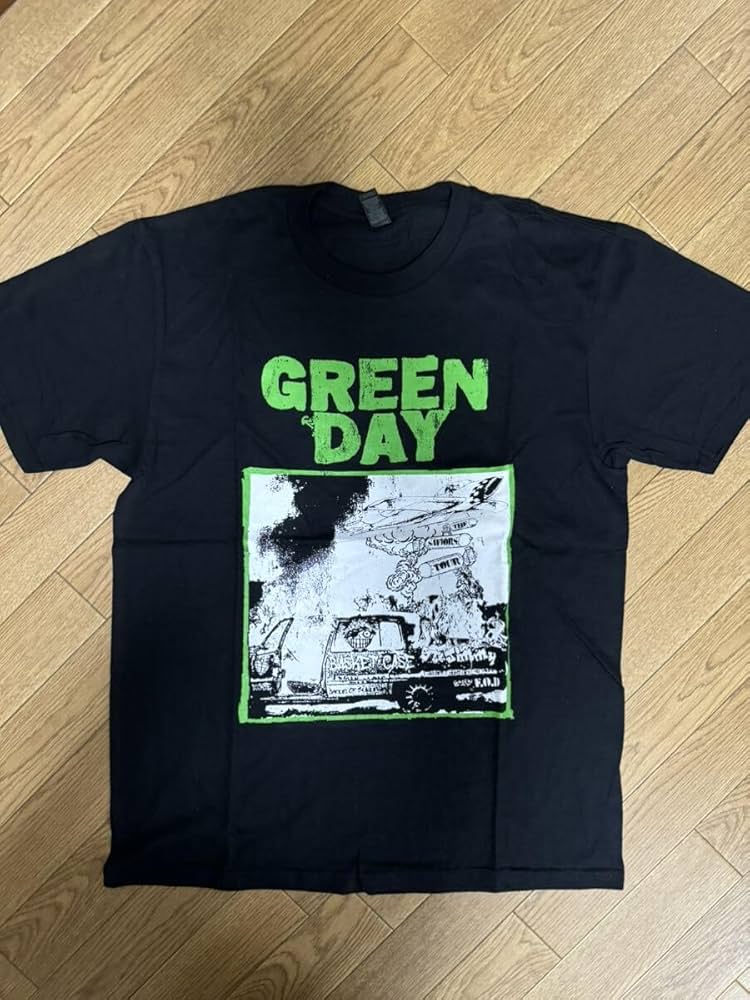 Amazon.co.jp: Green Day グリーンデイ オフィシャルツアー2024 T