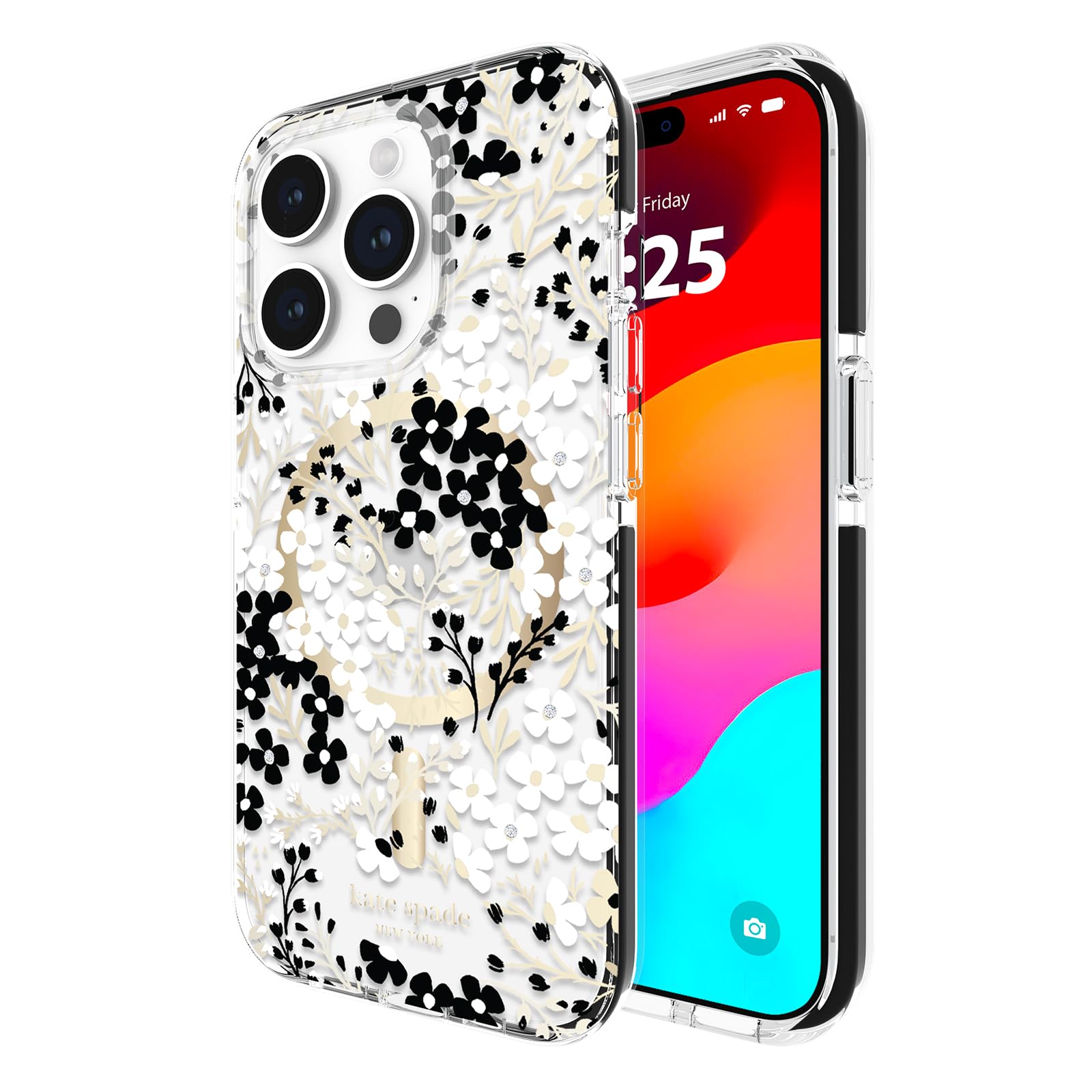 Amazon.com: Kate Spade New York iPhone 15 Pro Case, Compatible