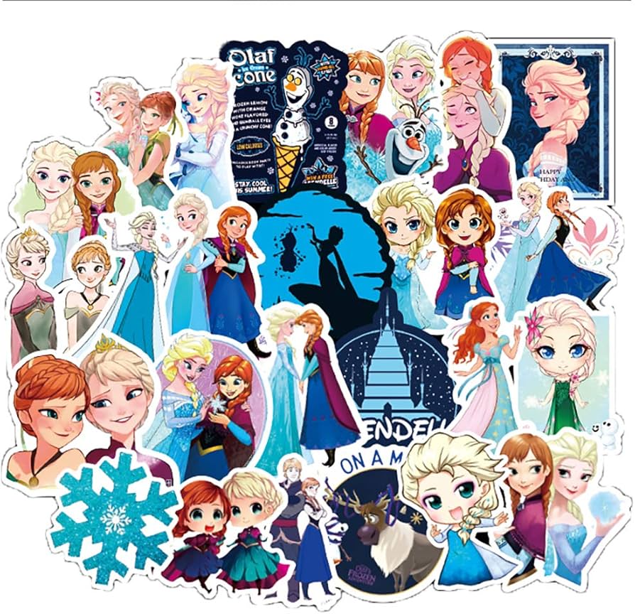 Amazon.co.jp: アナと雪の女王ステッカーセット 100枚 ディズニー