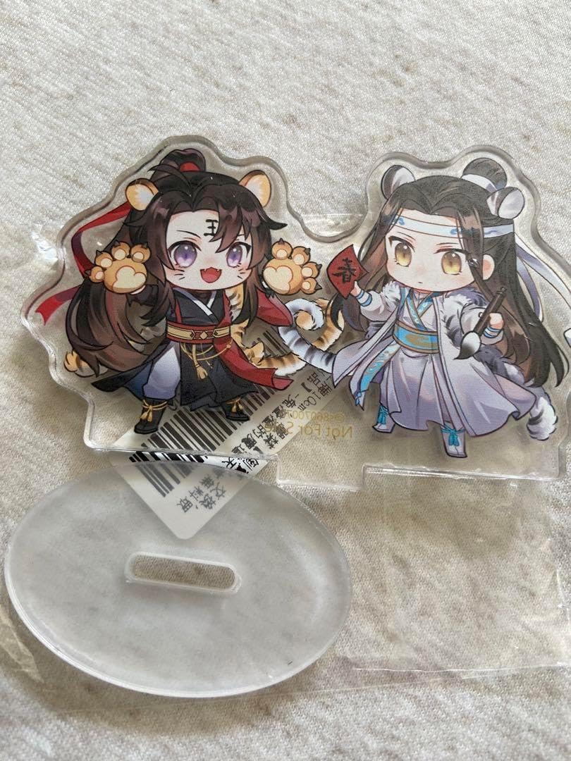 魔道祖師 特大アクリルフィギュア⁄ 藍忘機、魏無羨⁄ 五周年記念