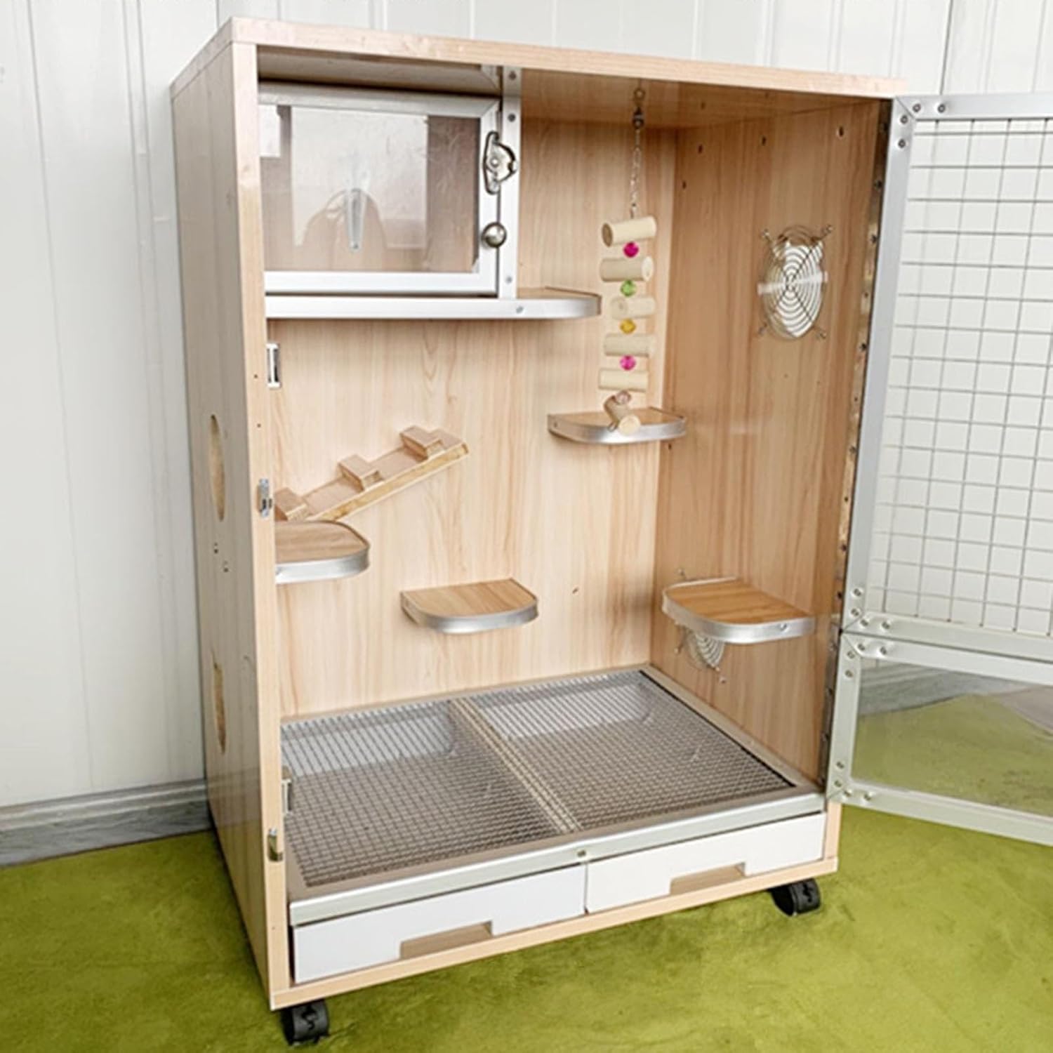 ハムスターペットラットマウス爬虫類小動物用品飼育ケージ大きめハウス