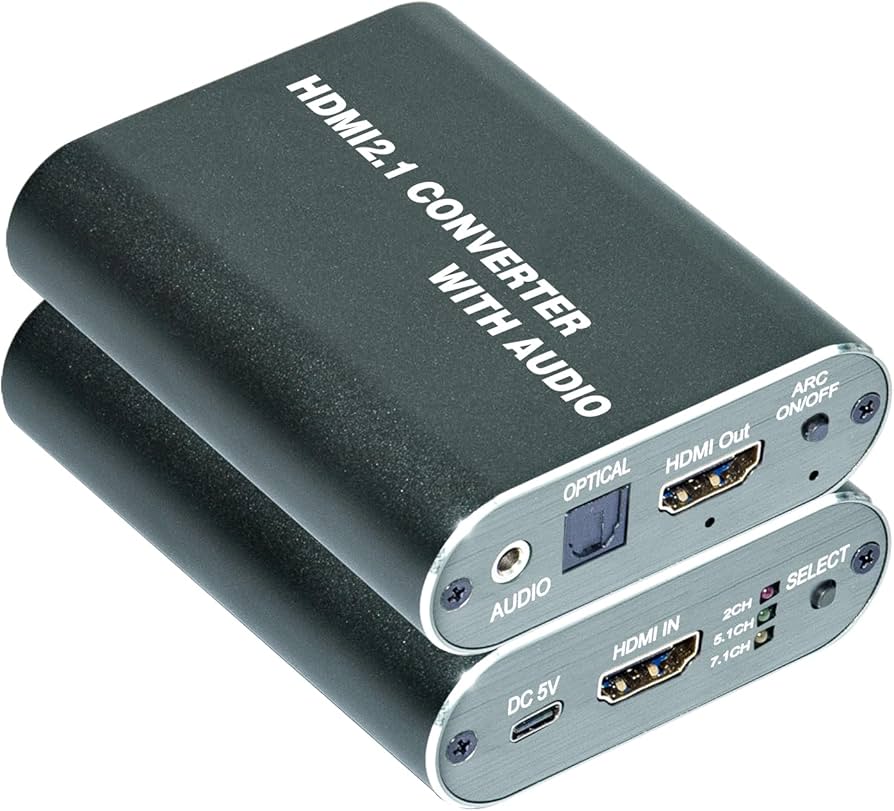 Amazon.com: 8K HDMI Audio Extractor,HDMI Audio Converter with