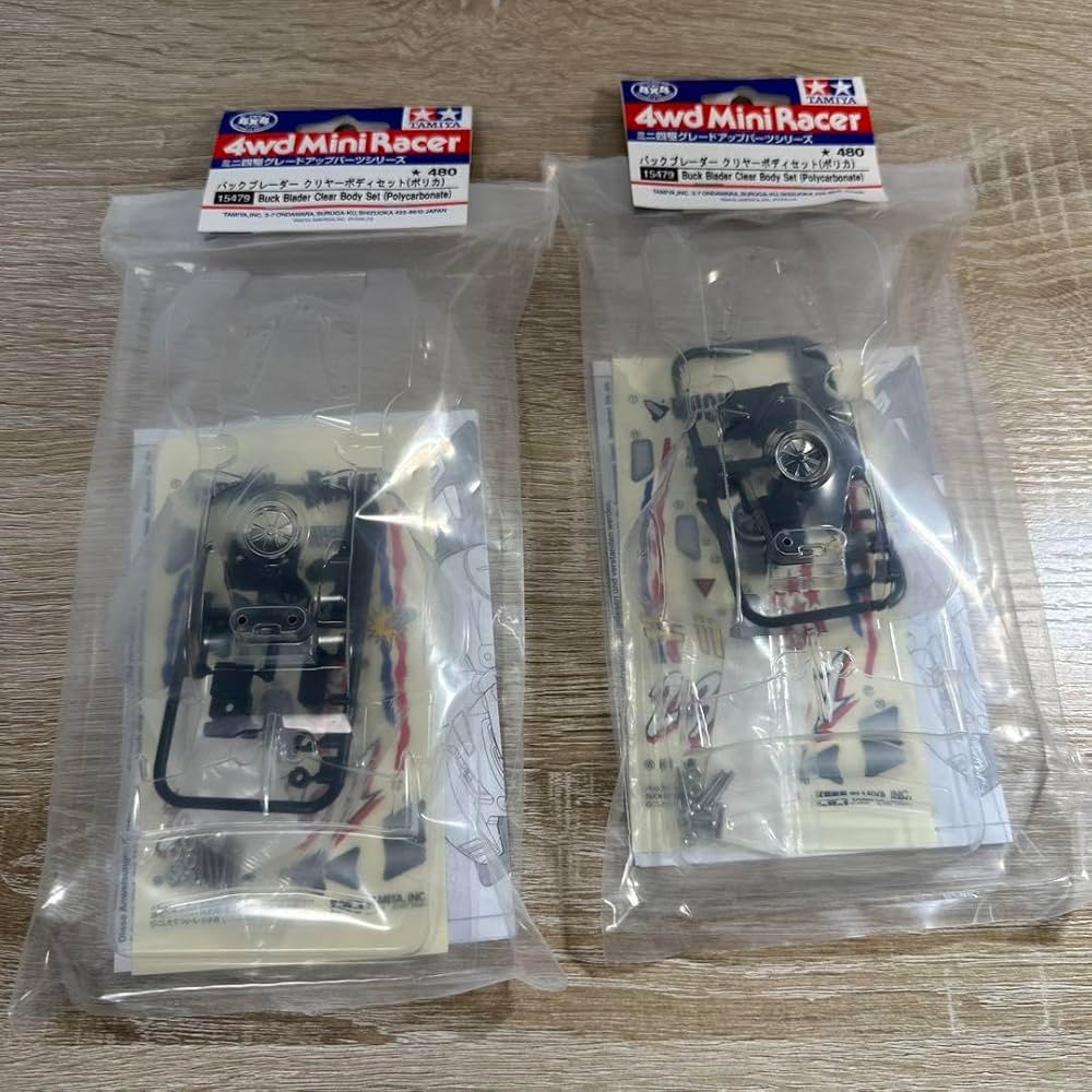 バラ売り不可】 ミニ四駆 バックブレーダー 1〜5号車 プラボディ 塗装