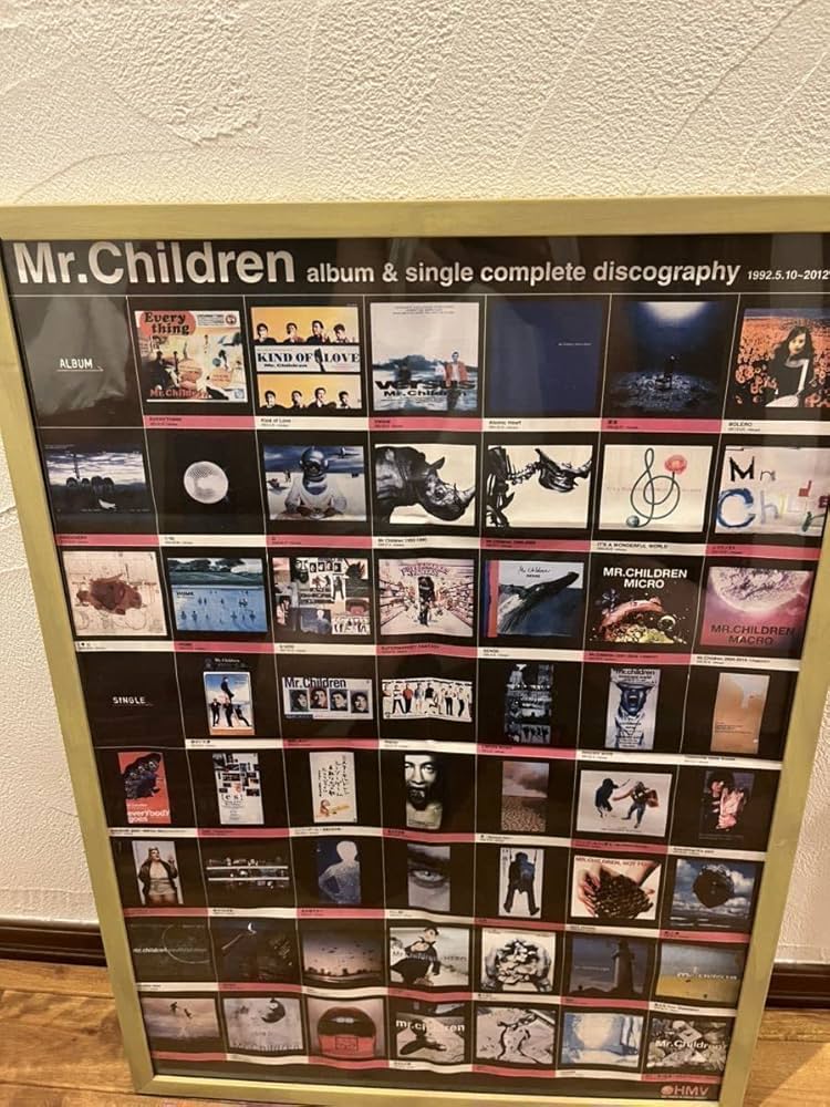 Amazon.co.jp: 非売品 ミスチル mr.children ポスター B2 20周年 歴代