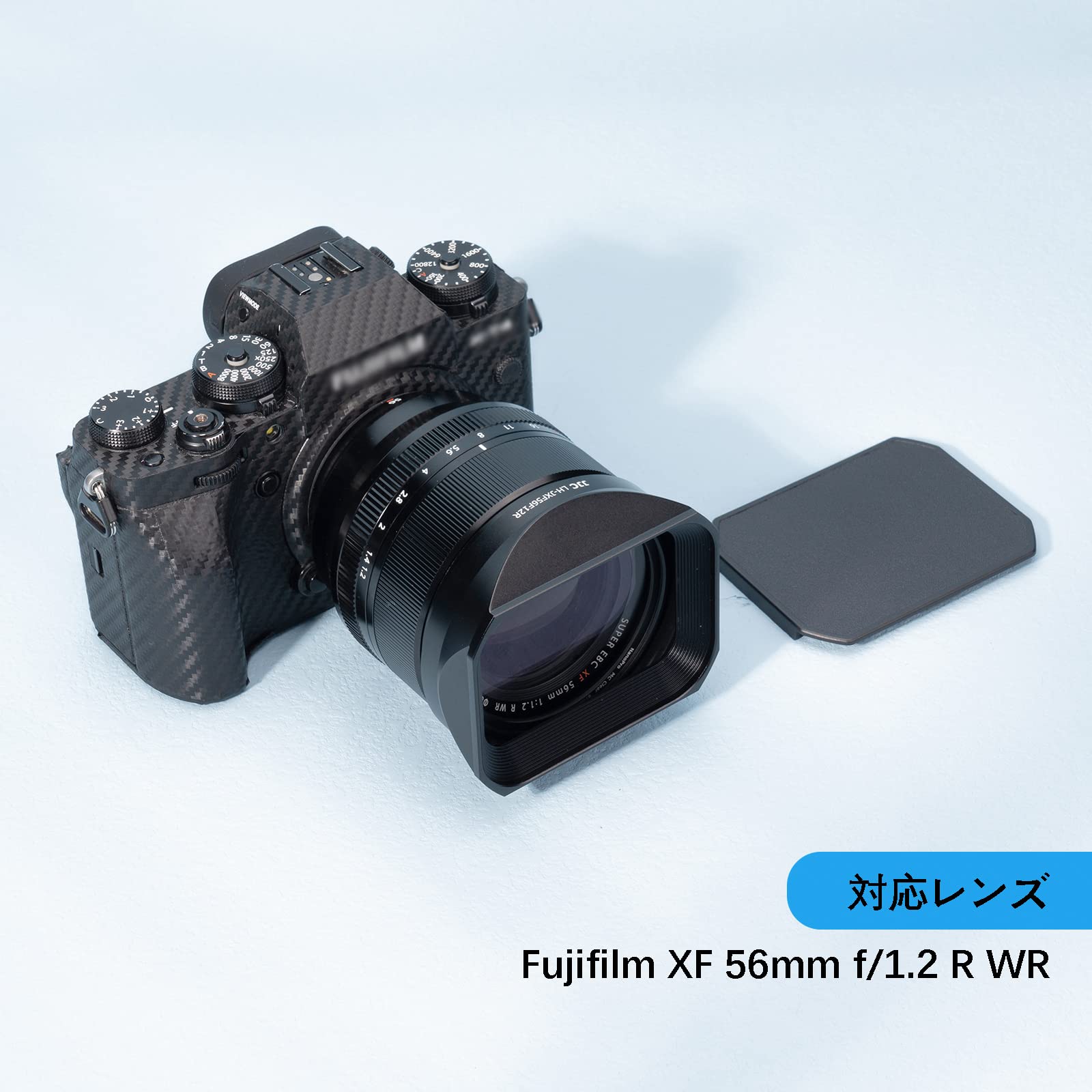 xf56mm f1.2 r wrHAKUBA レンズフィルター 付き
