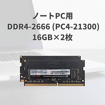 Amazon | シー・エフ・デー販売 CFD販売 ノートPC用 メモリ PC4-21300