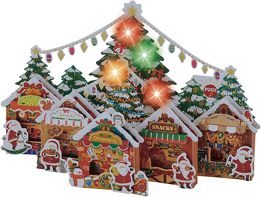 Amazon.co.jp: サンリオ(SANRIO) クリスマスカード ライト＆メロディー