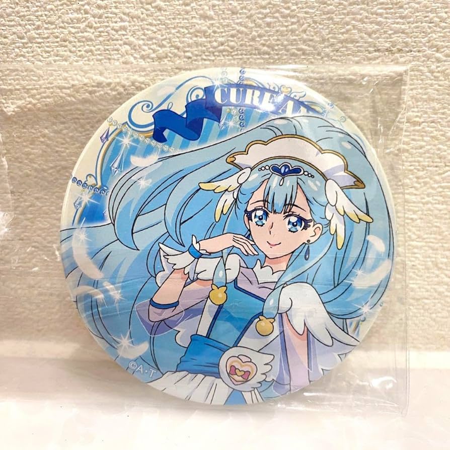 Amazon | ローソン 限定 プリキュア キュアアンジュ 缶バッジ | バッジ