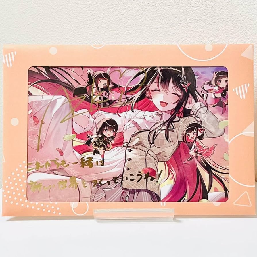 LiSA デビュー初期 直筆サイン入り ポストカード LiSA デビュー初期