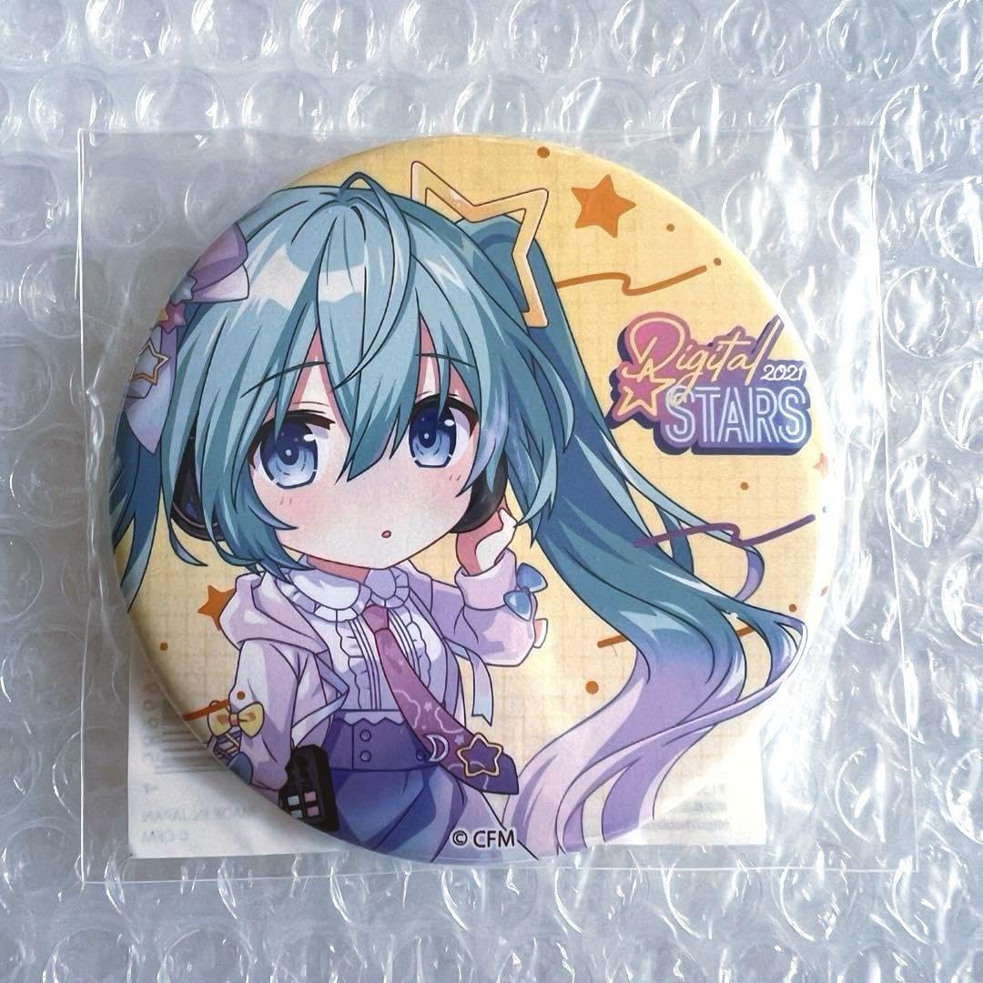 初音ミク Digital stars 2021 MIKU＆GUMI 缶バッジ 初音ミク Digital