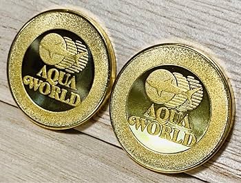 Amazon.co.jp: アクアワールド 茨城県 大洗水族館 記念メダル 2枚
