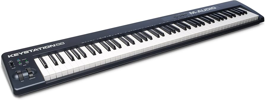 Amazon.com: M-Audio Keystation 88 II | 88-Key USB MIDI Keyboard