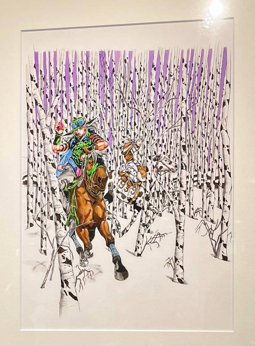 ジョジョ 第七部 スティール・ボール・ラン 複製原画 JOJO 冒険の波紋