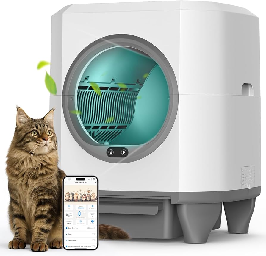 Amazon | OROLEY 猫 自動トイレ 猫 トイレ 自動 猫トイレ 自動 自動