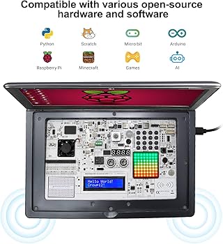 Amazon.com: ELECROW for Raspberry Pi 5 8GB Kit, with Pi 5 8GB