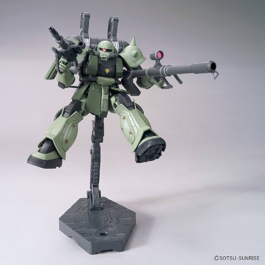 Amazon | HG 1/144 MS-06量産型ザク+ビッグガン (機動戦士ガンダム