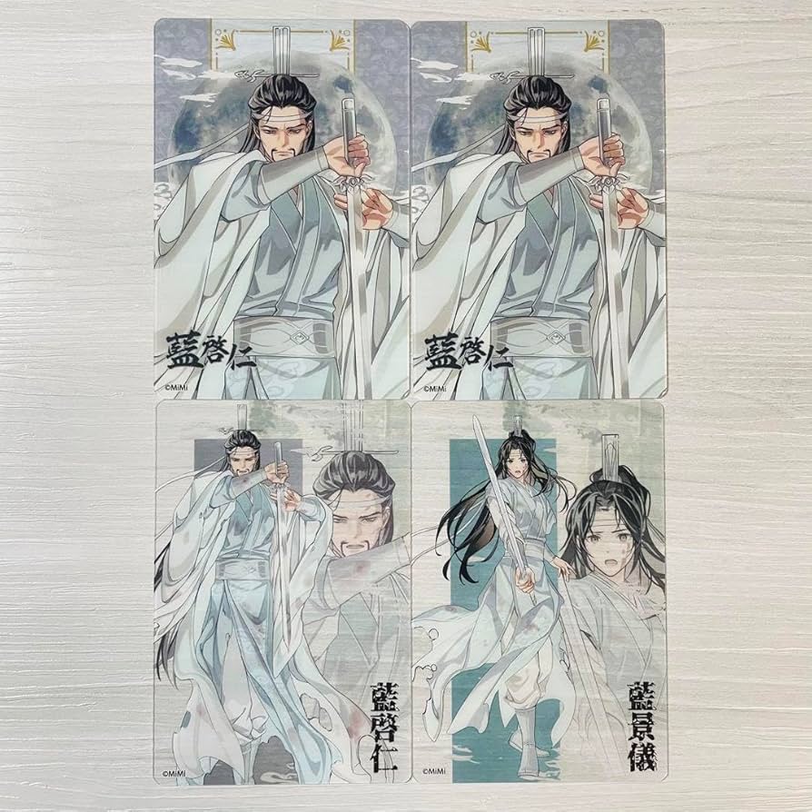 魔道祖師 公式茶屋 魔道学園 ブラインド アクリルカード アクカ 10点