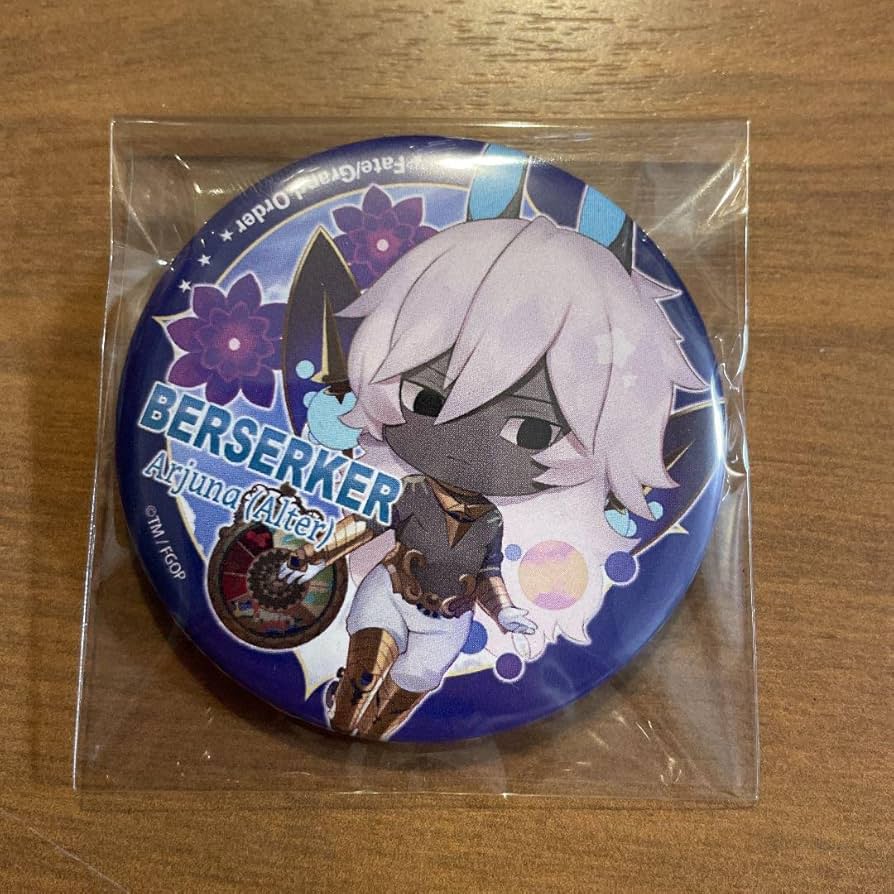 FGO サテライト アルジュナ 缶バッジ FGO サテライト アルジュナ 缶