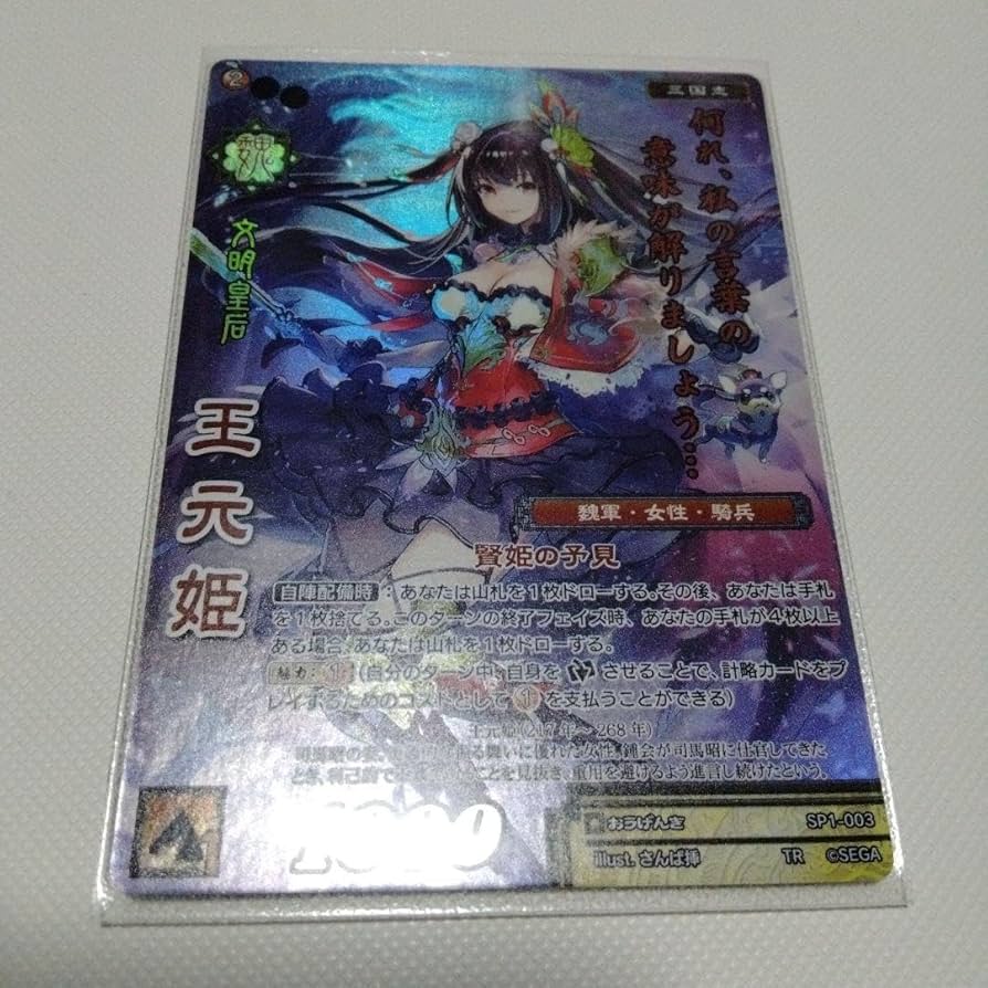 三国志大戦TCG 11弾 周姫 超天下無双レア Amazon.co.jp: 戦国大戦