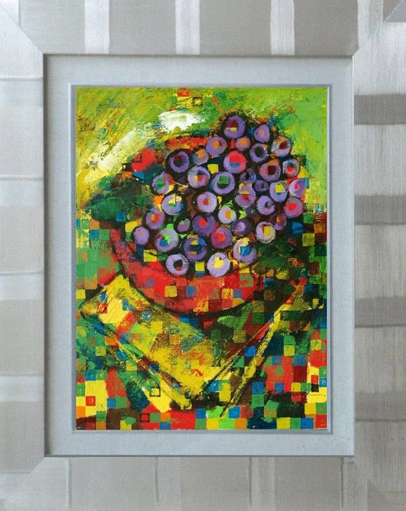 油絵 菅家令子 絵 絵画 インテリア F4-070702 花 油絵 菅家令子 絵