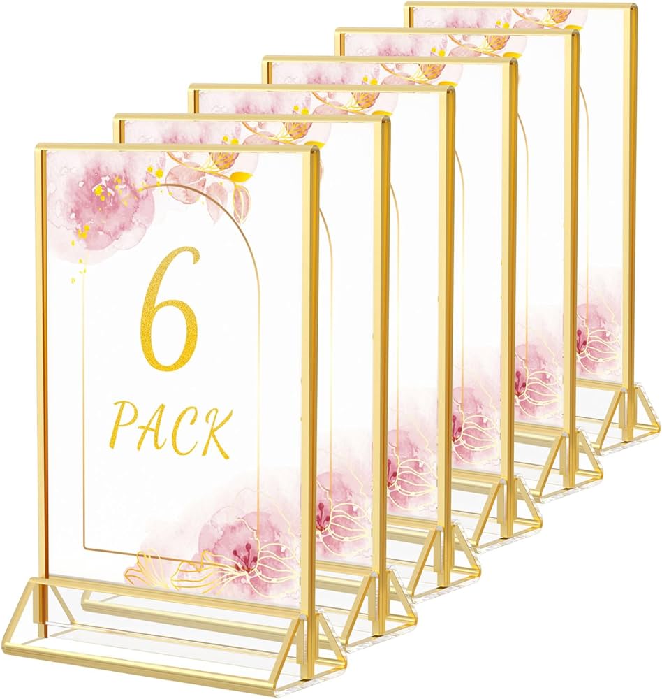 Amazon.co.jp: ゴールドサインホルダー。 5