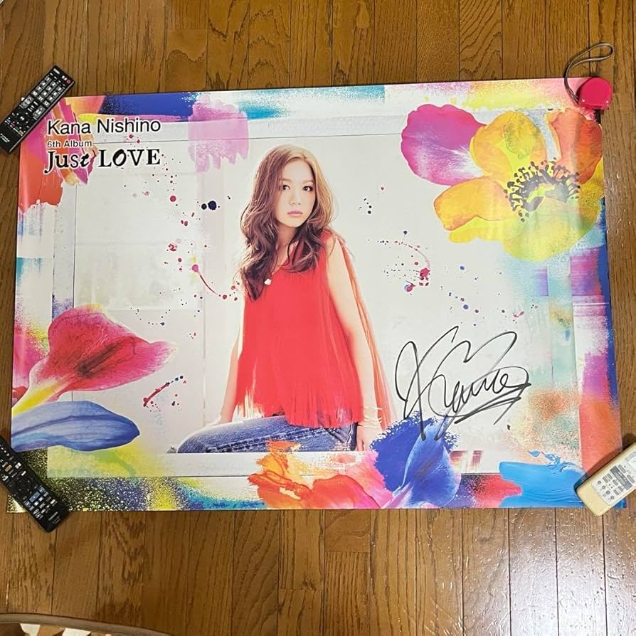 西野カナ 1stアルバム 発売記念 直筆サイン入りBIGポスター(非売品