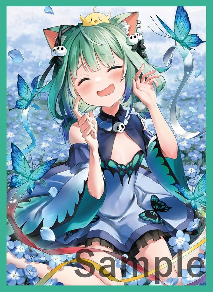 Amazon.co.jp: 白詰草 カードスリーブ ☆『ホロライブ 潤羽るしあ